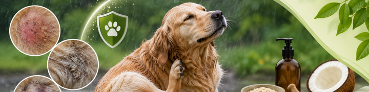 Monsoon Skin Problems in Dogs: Fungal Infections & Natural Care
