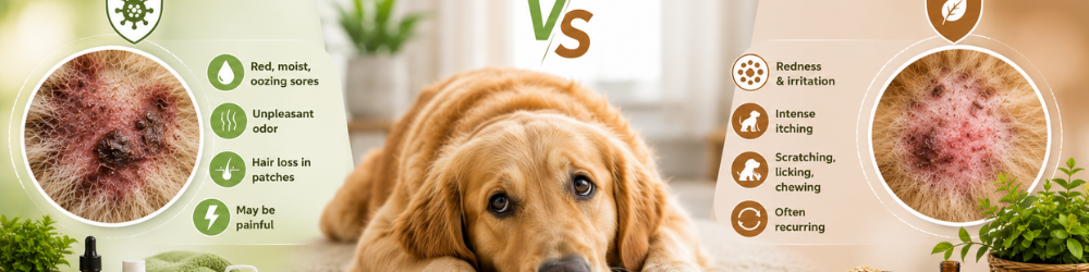 Dog Skin Infections vs Allergies: How to Tell the Difference