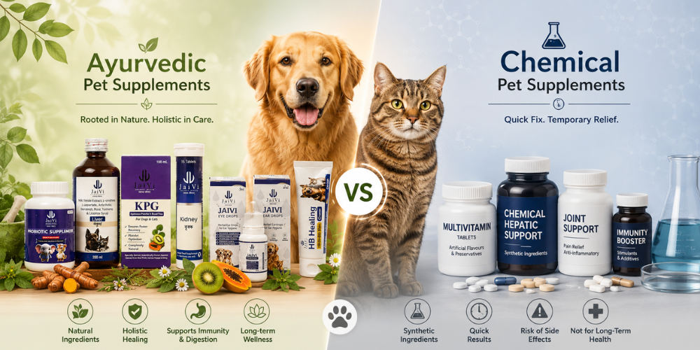 Ayurvedic vs Chemical Pet Supplements: Which Is Right for Your Pet?