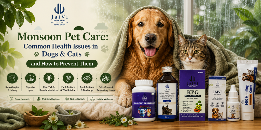 Monsoon Pet Care: Common Health Issues in Dogs &amp; Cats and How to Prevent Them