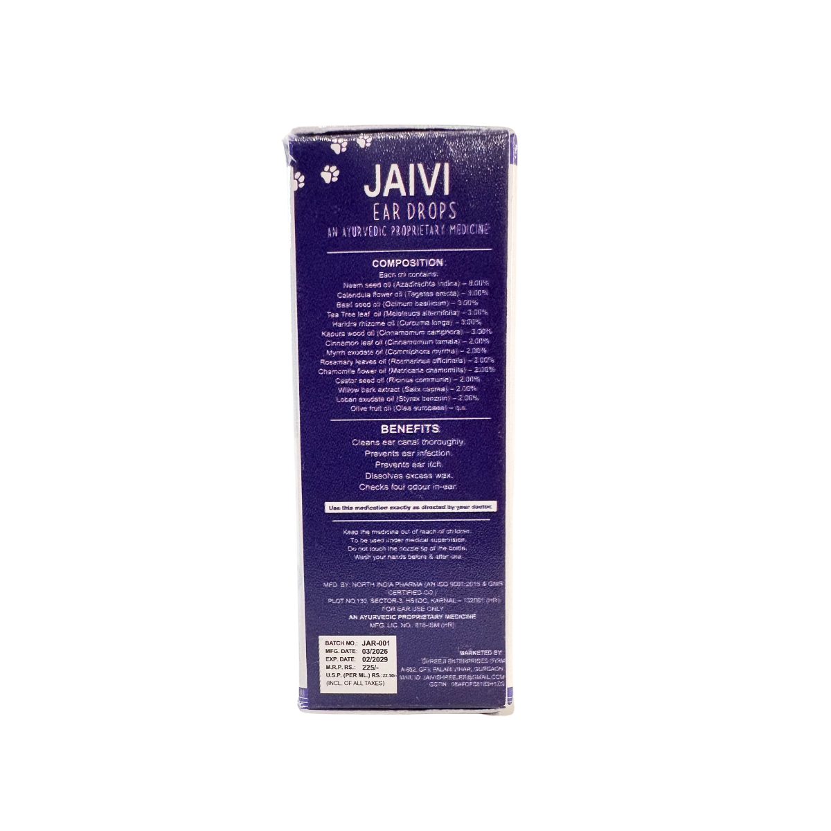 Ear Drops for Cats (10 ml)
