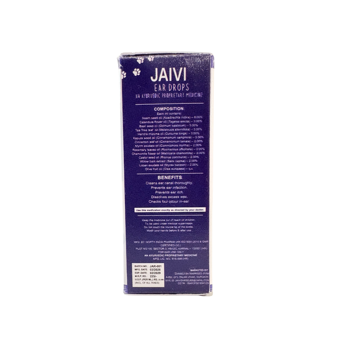 Ear Drops for Dogs (10 ml)